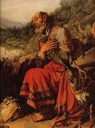 LASTMAN, Pieter Pietersz. Detail of Abraham on the Way to Canaan oil painting artist
